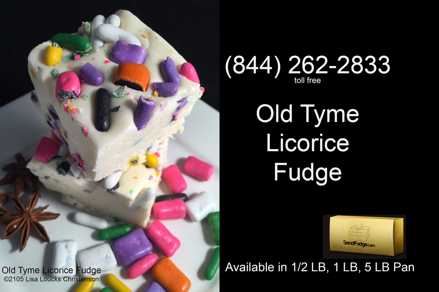 Old Tyme Licorice Fudge