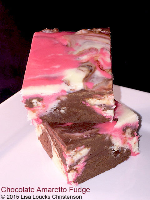 Chocolate Amaretto Fudge