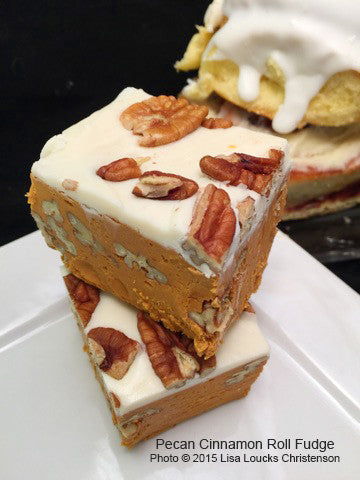 Pecan Cinnamon Roll Fudge™