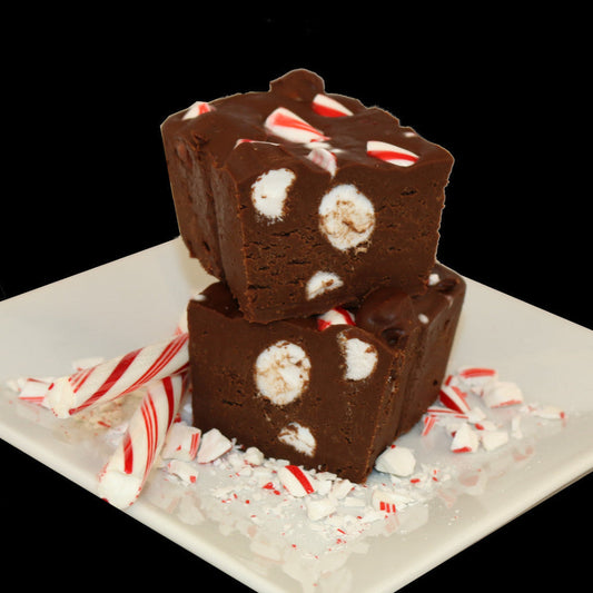 Candy Cane fudge